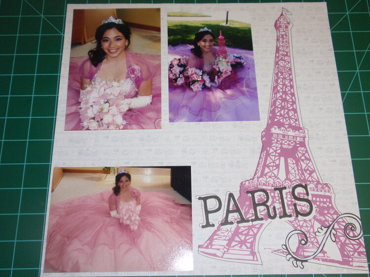 Paris theme Quinceaera