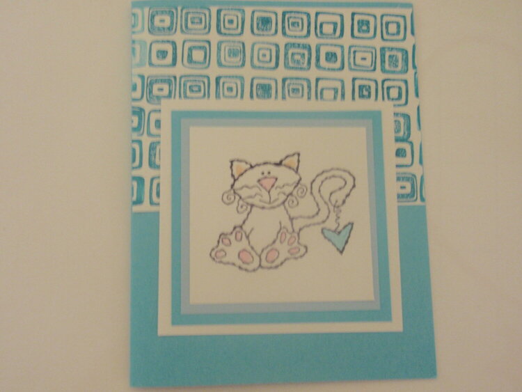 Cute Catty Card