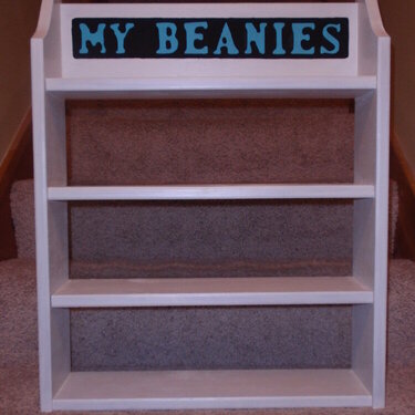 My Beanie Baby shelf