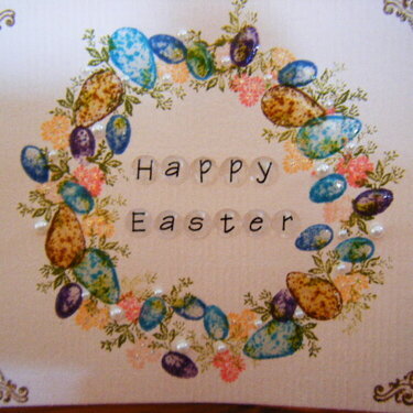 Happy Easter Wreath