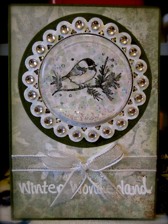 Chickadee Winter Wonderland