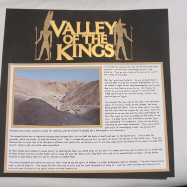 Egypt - Valley of the Kings