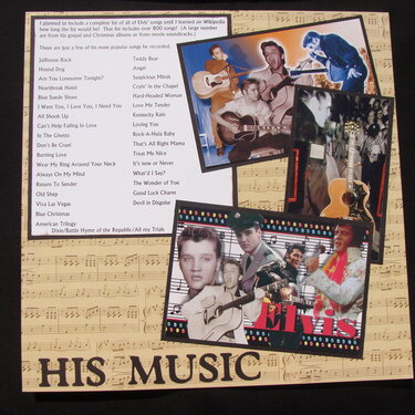 Elvis - His Music