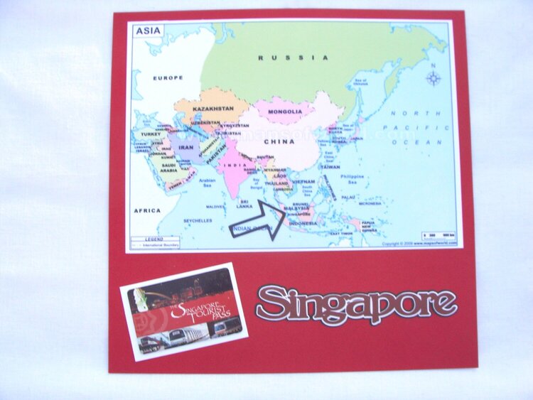 Singapore - Title Page &amp; Map