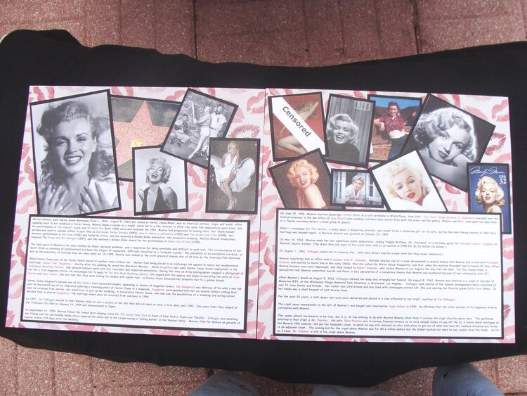 Hollywood Walk of Fame - Marilyn Monroe - Both Sides