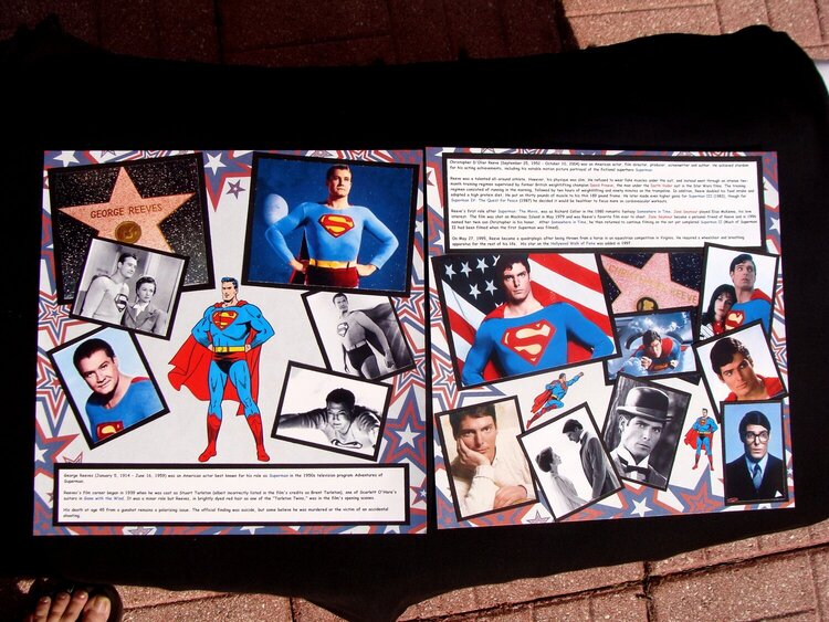 Hollywood Walk of Fame - TV &amp; Movie Supermen