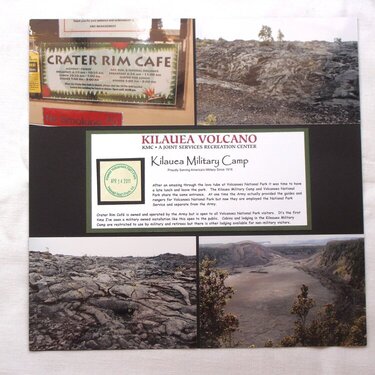 Hawaii - Big Island - Kilaula volcano &amp; Crater Rim Cafe