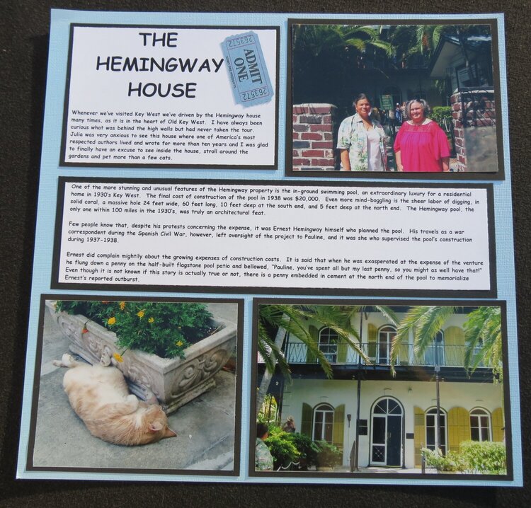 Key West - Hemingway House Left