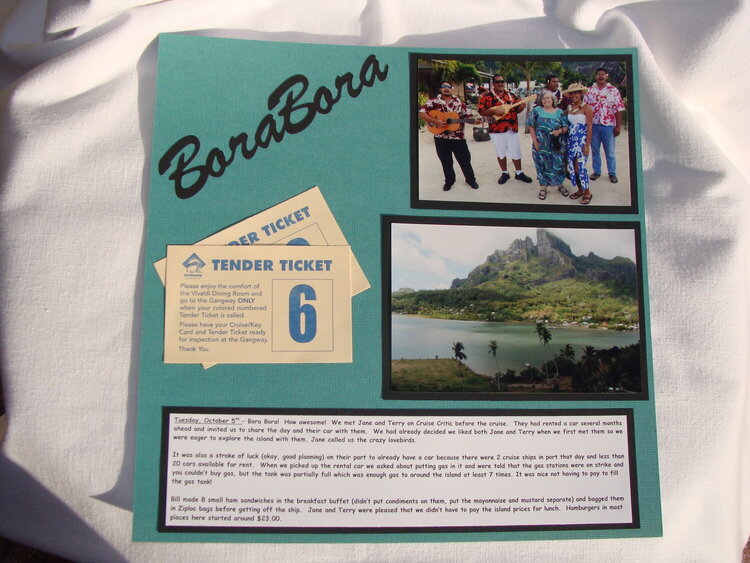 Bora Bora - Title Page