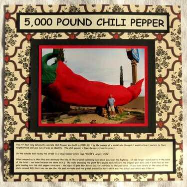 Road Trip - 5,000 Pound Chili Pepper