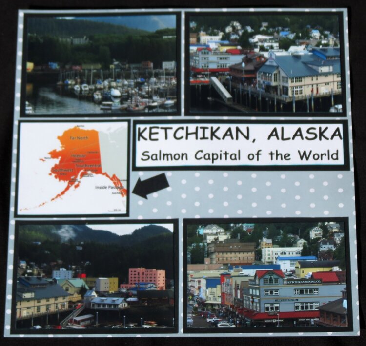 Ketchikan, Alaska - Creek St. Left