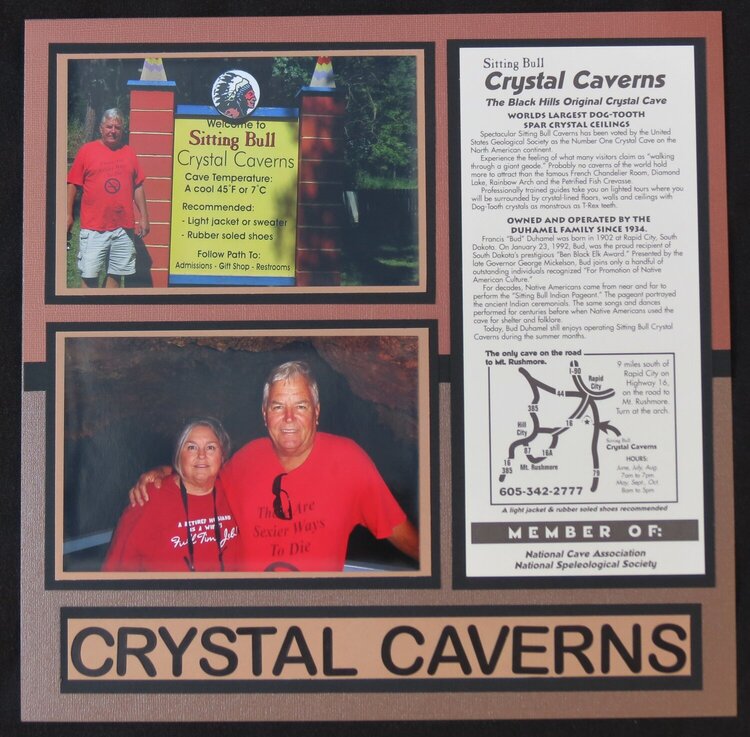 Sitting Bull Crystal Caverns - Page 2 (right)