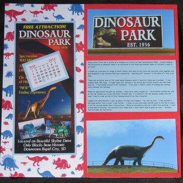 Dinosaur Park - South Dakota