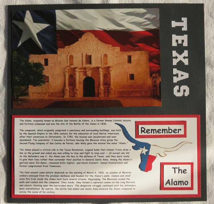 Texas Alamo - Left Side