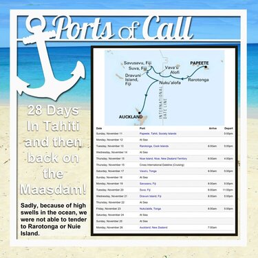 115 - Itinerary Page - South Pacific Adventure Part 2