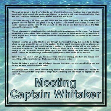 330 - Meeting Captain Whitaker