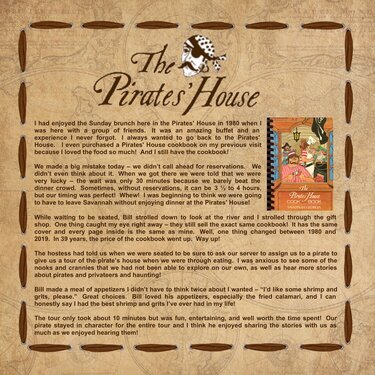 73 Pirates&#039; House Restaurant - Savannah