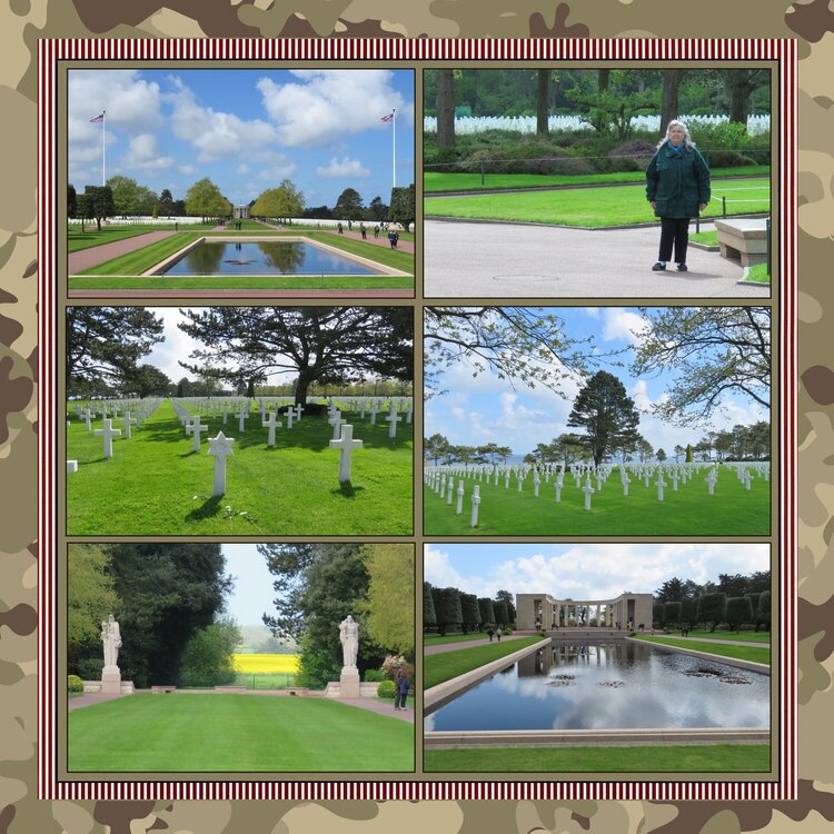 164 Normandy, France - American Cemetery