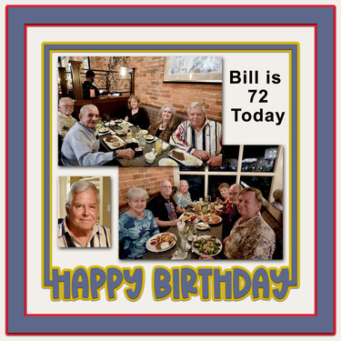 24/275 Happy Birthday Bill