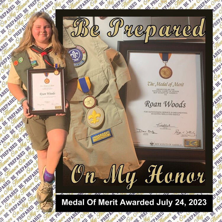 31/200 (Bk 81 Pg 26) Scout Medal of Merit