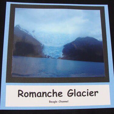 Romanche Glacier in the Beagle Channel