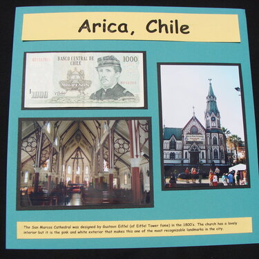 Arica, Chile - &quot;The Church&quot;