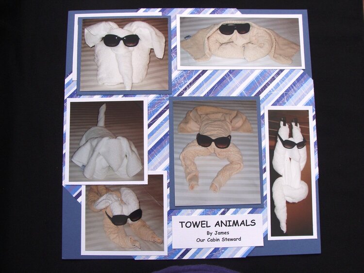 Cruise Ship Towel Animals