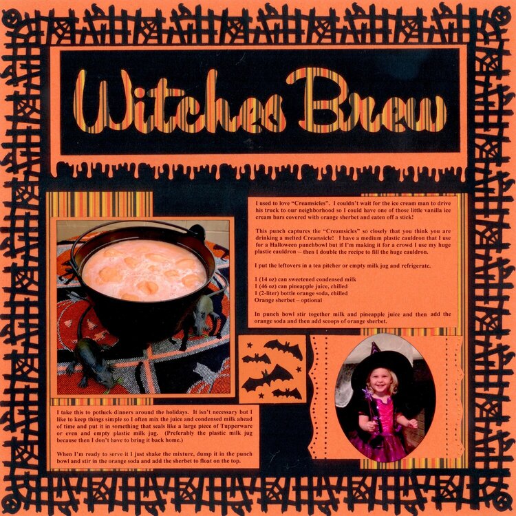 Witches Brew (Creamy Orange Punch)