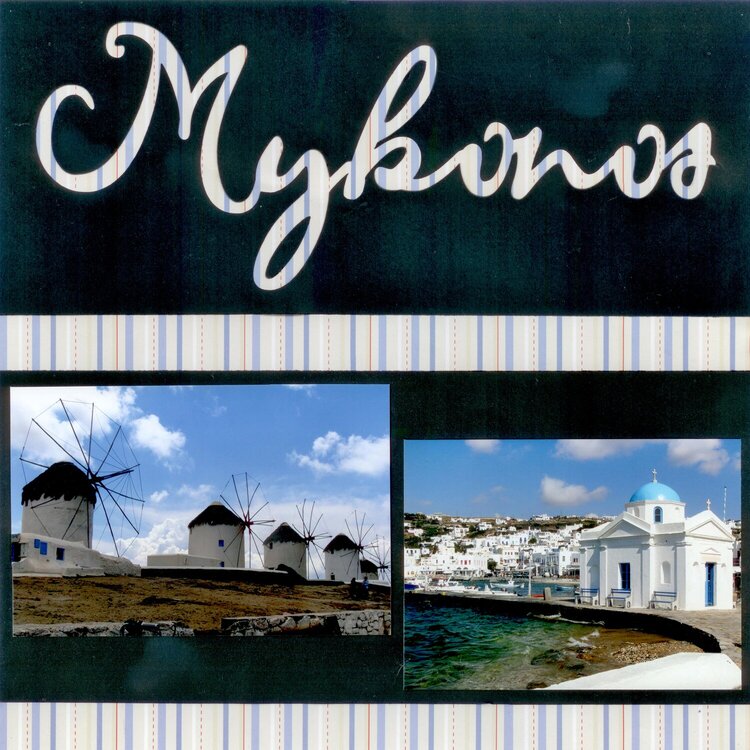 Mykonos - TItle Page