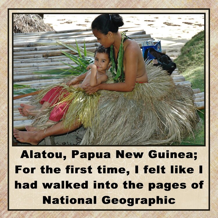 Page 259 - Volume Challenge- 2014 World Cruise - Alatou, Papua New Guinea