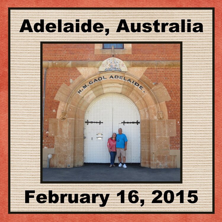World Cruise Page 125 - Adelaide, Australia