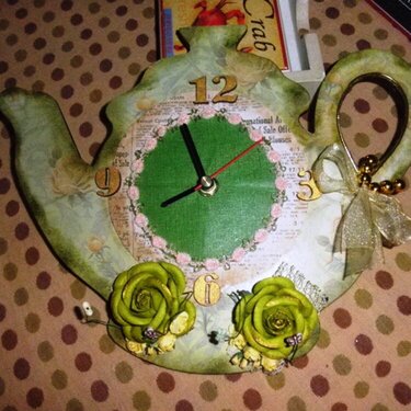 teapot clock