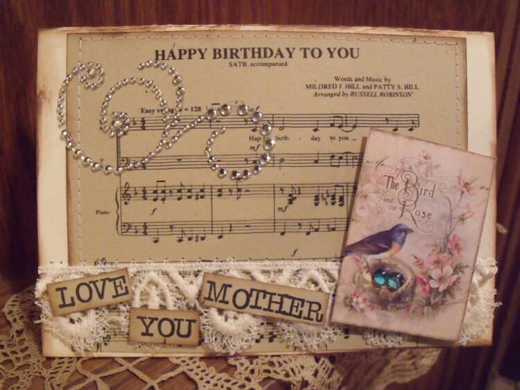 Mother&#039;s Birthday card