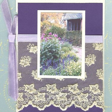 Stan Hywet Flower Garden card