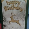 Winter Deer card
