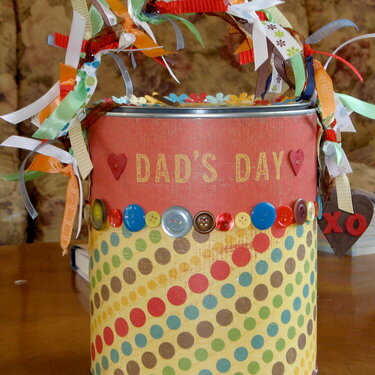 Altered Paint Can for Father&#039;s Day