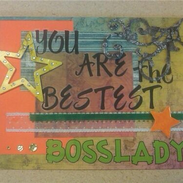 Bosslady card