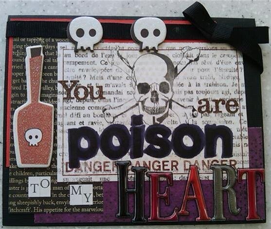 You are poison to my HEART