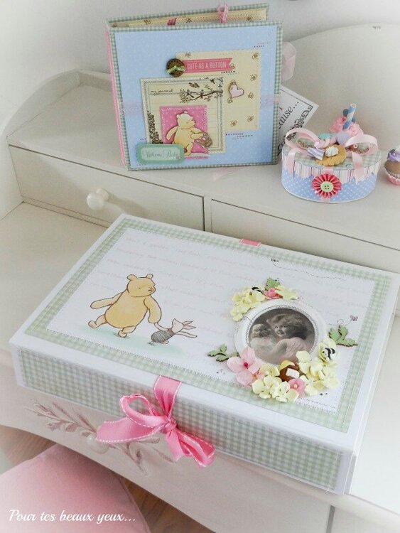 Gift set Winnie the Pooh (album and boxes)