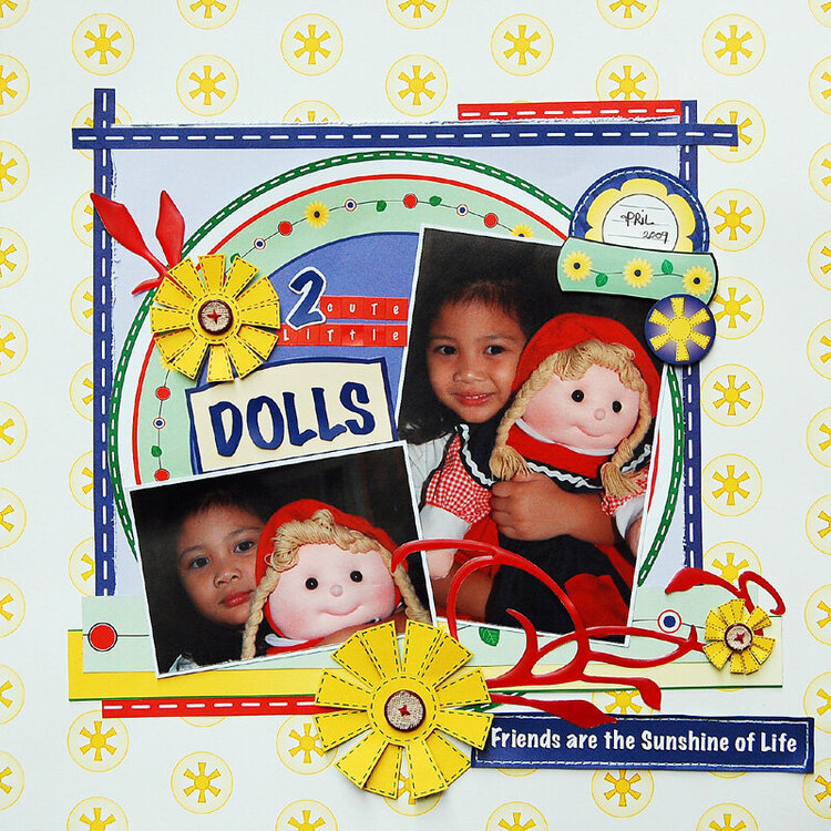 2 Cute Little Dolls:  **Nikki Sivils and Flourish with a Bling**