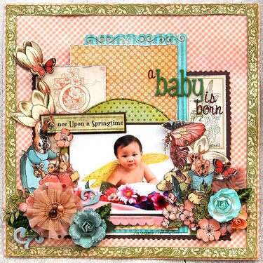 A BABY IS BORN:  **SCRAP THAT! MARCH KIT**