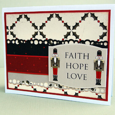 Faith Hope Love Card:  **Nikki Sivils**