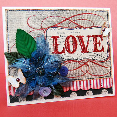 Love Card:  **Scrap That! January Kit**