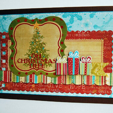 Oh Christmas Tree Card:  **Fancy Pants**