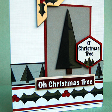 O&#039; Christmas Tree Card:  **Nikki Sivils**