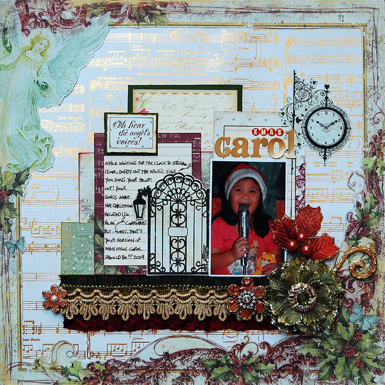 Xmas Carol:  *Scrap That! December Kit**