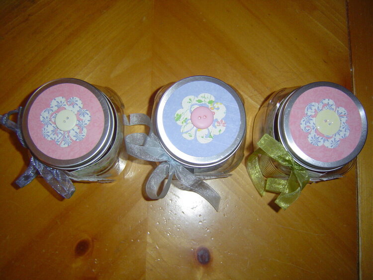 Mother&#039;s Day Jars - Top View