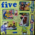 Sponge Bob Squarepants "Five"