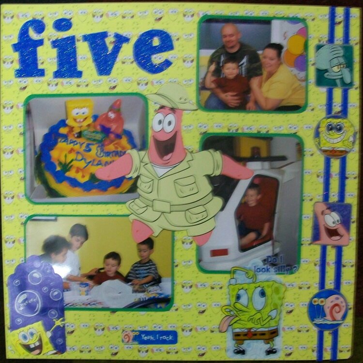 Sponge Bob Squarepants &quot;Five&quot;