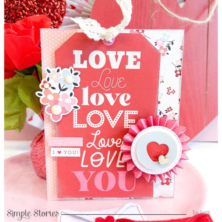Simple Stories Happy Valentines Day cards